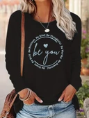 Kadın Uzun Kollu Bisiklet Yakabe Youdesenli Viskon Bluz thumbnail 1