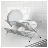 Bulaşıklık IKEA Bulaşık Sepeti Galvanizli 29x48 cm Katlanabilir - 1