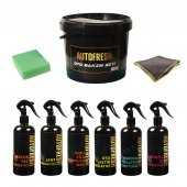 AutoFresh 9lu Fırsat Araç Bakım Seti Kampanyalı Oto Bakım Temizlik Seti - 1