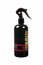 AutoFresh Araç Detaylı Oto İç Temizleyici Koltuk, Tavan, Zemin (Mikrofiber Bez Hediyeli) 410 ML - 1