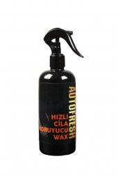 AutoFresh Araç Hızlı Cila Oto Koruyucu Wax (Sünger Hediyeli) 410 ML - 1