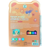 Lino Parmak Boyama Ve 7 Li Parmak Boya Paleti Aktivite Kitabı Hayvanlar (LP-600) thumbnail 3