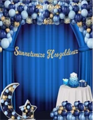 Sünnetimize Hoşgeldiniz Altın Kaligrafi Banner - 1