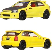 1:64 Hot Wheels Premium Car Culture 2'li Paket 99 HONDA CIVIC TYPE R (EK9)  & HONDA CIVIC TYPE R HBL96 - JBL00 - 5
