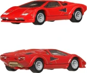 1:64 Hot Wheels Premium Car Culture 2'li Paket LAMBORGHINI COUNTACH LP5000 QV  & LANCIA STRATOS ZERO HBL96 - JBL02 - 2