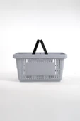 Plastik Market El Sepeti 22 L Gri - 1