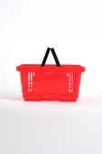 Plastik Market El Sepeti 22 L Kırmızı - 1