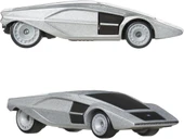 1:64 Hot Wheels Premium Car Culture 2'li Paket LAMBORGHINI COUNTACH LP5000 QV  & LANCIA STRATOS ZERO HBL96 - JBL02 - 5