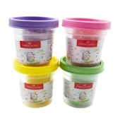 Faber-Castell Unicorn 4x56 gr Oyun Hamuru 3D Kalıp Oyun Hamuru Seti thumbnail 4