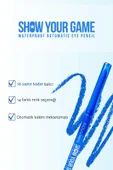 Show by Pastel Show Your Game Waterproof Gel Eye Pencil - Jel Göz Kalemi 410 thumbnail 3