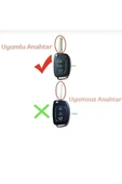 Hyundai Bayon I10 I20 Ix35 Elantra Tucson Karbon Anahtar Kılıfı 2.Resime Bakınız Lütfen thumbnail 2