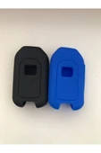 2 Adet Civic Fc5 Crv Hrv Uyumlu Sustalı Silikon Anahtar Kılıfı Mavi Ve Siyah Renk thumbnail 2