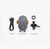 Joyroom JR-ZS200 Kablosuz Hızlı Şarj Araç Havalandırma Telefon Tutucu - 2