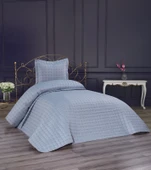 Yıldız Kapitoneli 2 Parça Tek Kişilik Yatak Örtüsü - 3