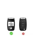 Kia Rio Ceed Soul Sportage Sorento Carens Picanto Anahtar Koruma Kılıf 3 Tuşlu 2.resime Bakınız thumbnail 2
