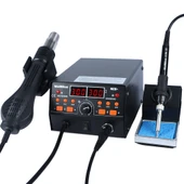 WellHise 902D+ Isı Ayarlı Sıcak Hava Üflemeli Havya İstasyonu - 2