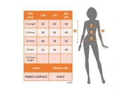 Kadın Zincir Askılı Sardonsuz Kaskorse Bluz thumbnail 5