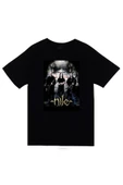 Nile – Müzik Grubu Baskılı Unisex %100 Pamuk Siyah T-shirt thumbnail 1