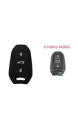 Peugeot 208 308 508 2008 3008 5008 Rifter Anahtar Koruma Kılıfı Sustasız Anahtarsız Çaliştırma thumbnail 1