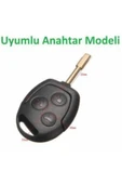 Ford Fiesta Mondeo Focus Transit Fusion Anahtar Koruma Kılıfı Siyah Renk thumbnail 2