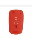 Accent Era I20 I30 Elantra Silikon Anahtar Koruma Kılıfı Kırmızı Renk Lütfen Anahtar Teyiti Yapınız thumbnail 2