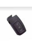 Ford Focus C Max S-max Mondeo Kuga Uyumlu Silikon Anahtar Koruma Kılıfı Sustasız Siyah Renk thumbnail 2