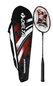 Delta Tek Parça Halinde Üretim Fiberglas Passion Badminton Raketi Ve Deluxe Badminton Çantası Seti - 1
