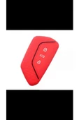 Mk4 Yeni Leon Ve Fr Silikon Anahtar Koruma Kılıfı Kırmızı Renk thumbnail 3
