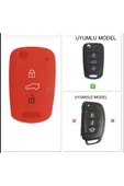 Accent Era I20 I30 Elantra Silikon Anahtar Koruma Kılıfı Kırmızı Renk Lütfen Anahtar Teyiti Yapınız thumbnail 1