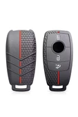Mercedes B C E Sınıfı C180 C200 Glc Cla Cle Amg W205 W213 W222 E200 300 Anahtar Koruma Kılıfı thumbnail 1