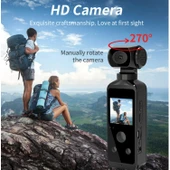 Ozmik K850H 4K Kameralı 3 Eksen Gimbal Sabitleyici Video Kaydedicili  1,3 inç LCD Ekran, 16MP - 7