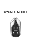 Maserati Quattoporte Ghibli Levante Box Anahtar Koruma Kılıfı thumbnail 2