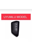 Yeni Tiguan 2024 Ve Üzeri Uyumlu Anahtar Koruma Kılıfı Beyaz Altın 2.Resime Bakınız thumbnail 2