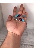 BMW M BMW-M METAL KROM KAPLI ANAHTARLIK ÇİFT YÖNLÜDÜR 1 ADET thumbnail 1
