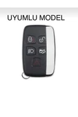 Land Rover Range Rover Evoque Discovery Sport Jaguar Anahtar Kılıfı thumbnail 2