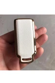 Mitsubishi Outlander Asx Lancer Pajero Eclipse Anahtar Kılıfı Beyaz-Altın 2.Resime Bakınız Lütfen thumbnail 2