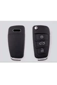 Audi A1 A3 A4 A5a 6a A7 Q3 Q5 Q7 Uyumlu Lüx Anahtar Koruma Kılıfı thumbnail 2