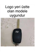 Hyundai Bayon I10 I20 Ix35 Elantra Tucson Anahtar Kılıfı Beyaz/gold 2.resime Bakınız thumbnail 3