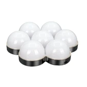 7 Ledli 12V 3W RGB İç Mekan Tavan Aydınlatma Disko Ledi - 1
