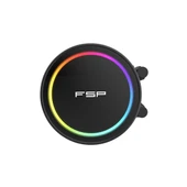 Fsp AE24-B 240mm Siyah ARGB İşlemci Sıvı Soğutucu thumbnail 2