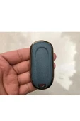Opel Astra K Ve Insignia Grand Uyumlu Anahtar Koruma Kılıfı Lüx Gri Gold Anahtarsız Çaliştırma thumbnail 2