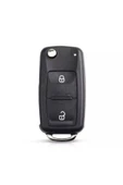 Caddy Scirocco Golf Jetta Ibiza Polo Octiva Tiguan Leon Uyumlu 2 Tuşlu Model Silikon Anahtar Kılıfı thumbnail 3