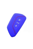 Mk4 Yeni Seat Leon Ve Fr Uyumlu Silikon Anahtar Koruma Kılıfı Mavi Renk thumbnail 3