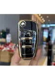 Audi A1 A3 A4 A5a 6a A7 Q3 Q5 Q7 Lüx Anahtar Koruma Kılıfı Siyah Renk Görselde Uyumlu Model Mevcut thumbnail 1