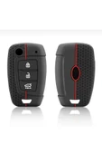 Hyundai Solaris 2 Elantra I30 I35 Tucson Kona Santa Fe Verna Silikon Anahtar Kılıfı 2.resime Bakınız thumbnail 1