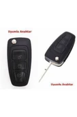 Ford Fiesta Focus Mondeo Silikon Anahtar Kılıf (SİYAH) thumbnail 4