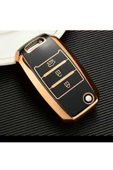 Kia Rio Ceed Cerato Sportage Lüks Anahtar Koruma Kılıfı Sustalı Model thumbnail 1
