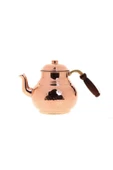 Kıvraklar Klasik Bakır Çaydanlık Küçük thumbnail 8