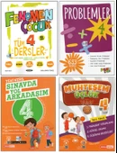 KURMAY 4. SINIF TÜM DERSLER+PROBLEMLER+KIRMIZI BEYAZ MUHTEŞEM ÜÇLÜK+SINAVDA YOL ARKADAŞIM (4 KİTAP) - 1