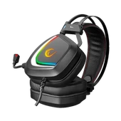RAMPAGE PHANTOM X1 SİYAH USB 7.1 SURROUND RGB IŞIK EFEKTLİ GAMING MİKROFON KULAKLIK RAMPAGE - 4